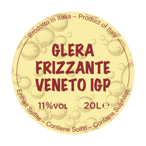 Glera Frizzante Extra Dry Veneto IGP KeyKeg 20L