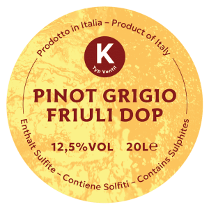 Pinot Grigio Friuli DOP KeyKeg 20L