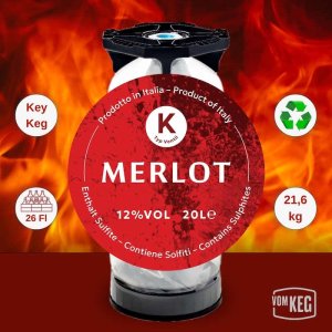 Merlot KeyKeg 20L
