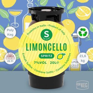 Limoncello Spritz PolyKeg Pro ohne Innenbeutel S-Typ...