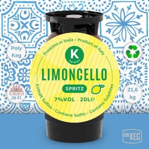 Limoncello Spritz PolyKeg Pro mit Innenbeutel K-Typ...
